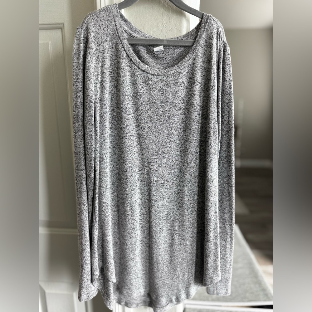 Old Navy Heather Gray Knit Top Women’s XS